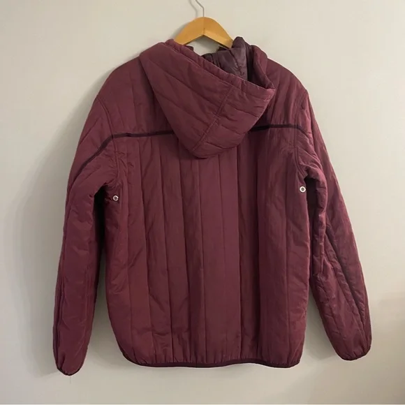 Urban Outfitters Plum Purple Quilted Hooded Jacket - Picture 5 of 10